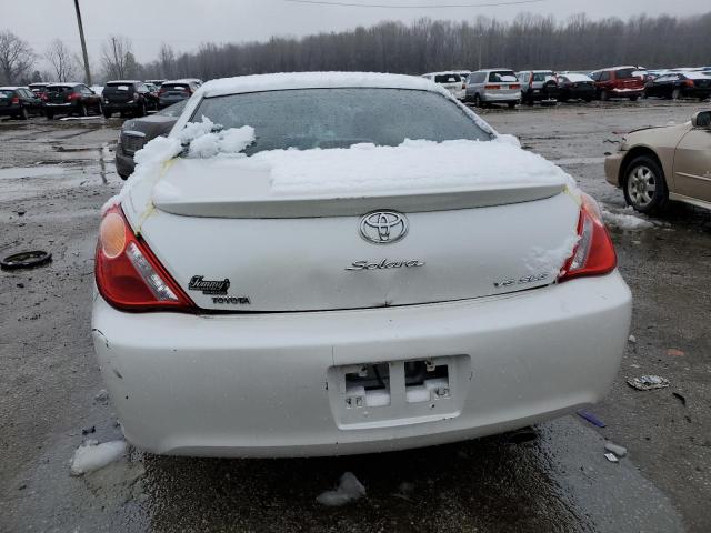 4T1CA38P86U102043 - 2006 TOYOTA CAMRY SOLA SE WHITE photo 6