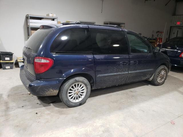 1C4GP45R34B566754 - 2004 CHRYSLER TOWN & COU ლურჯი ფოტო 3