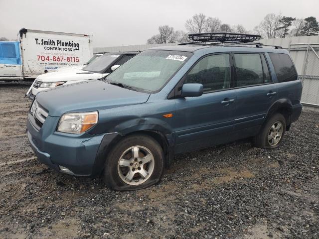 5FNYF18577B023763 - 2007 HONDA PILOT EXL TEAL photo 1