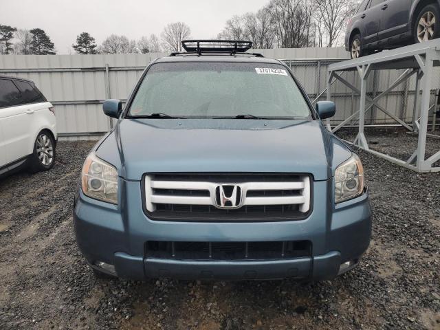 5FNYF18577B023763 - 2007 HONDA PILOT EXL TEAL photo 5