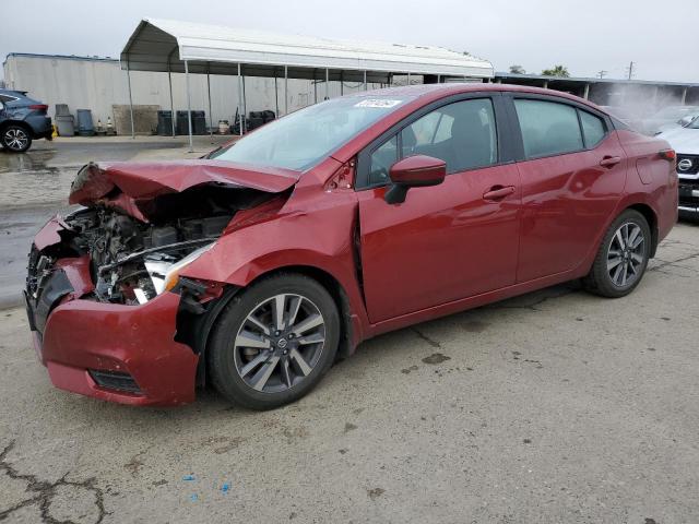 3N1CN8EV9LL810190 - 2020 NISSAN VERSA SV RED photo 1