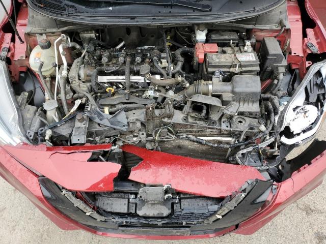 3N1CN8EV9LL810190 - 2020 NISSAN VERSA SV RED photo 11