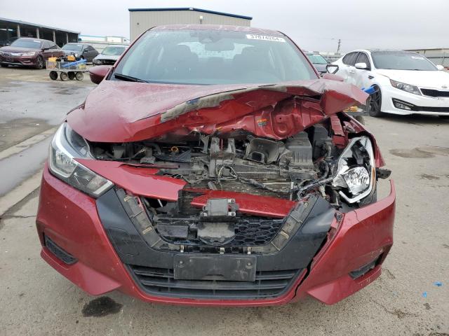 3N1CN8EV9LL810190 - 2020 NISSAN VERSA SV RED photo 5