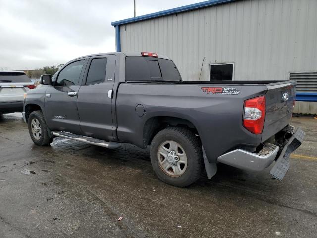5TFRY5F18FX183872 - 2015 TOYOTA TUNDRA DOUBLE CAB SR/SR5 GRAY photo 2