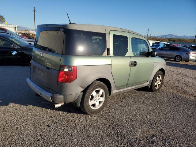 5J6YH28645L013852 - 2005 HONDA ELEMENT EX GREEN photo 3