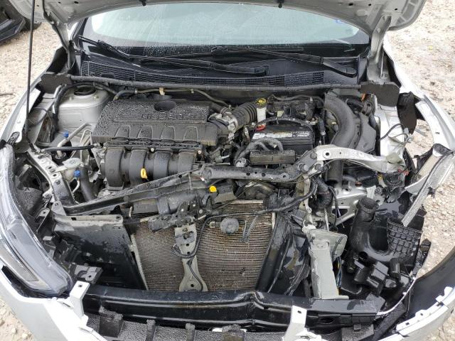 3N1AB7AP0KY452318 - 2019 NISSAN SENTRA S SILVER photo 11