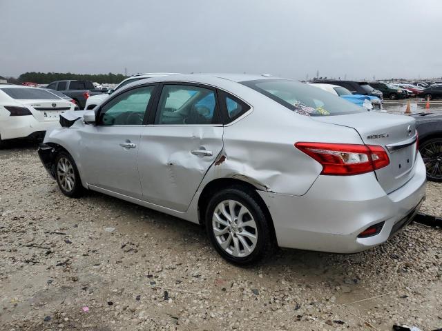 3N1AB7AP0KY452318 - 2019 NISSAN SENTRA S SILVER photo 2