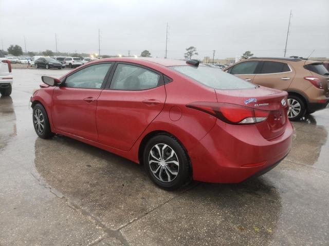 KMHDH4AE5GU545881 - 2016 HYUNDAI ELANTRA SE RED photo 2