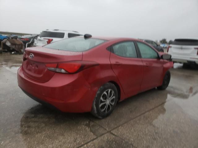 KMHDH4AE5GU545881 - 2016 HYUNDAI ELANTRA SE RED photo 3