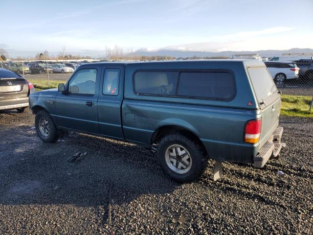 1FTCR14AXTPB42329 - 1996 FORD RANGER SUPER CAB GREEN photo 2