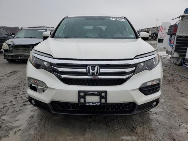 5FNYF6H59GB082763 - 2016 HONDA PILOT EXL WHITE photo 5