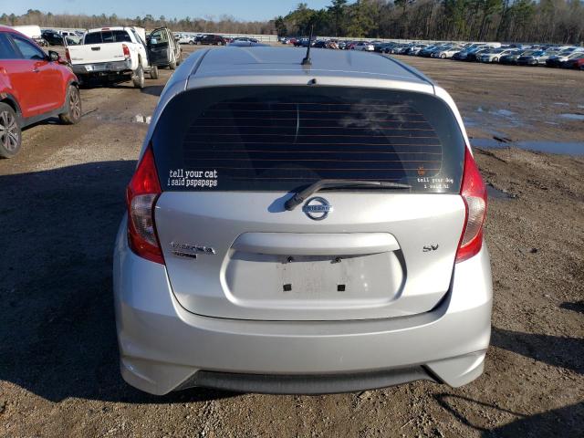 3N1CE2CP2KL361600 - 2019 NISSAN VERSA NO S SILVER photo 6