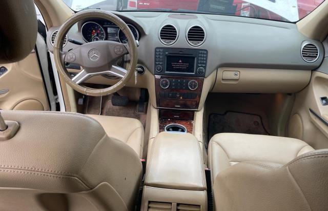 4JGBB5GB6BA695469 - 2011 MERCEDES-BENZ ML 350 WHITE photo 9