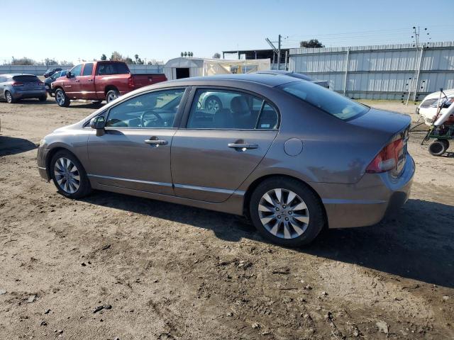 19XFA16989E028801 - 2009 HONDA CIVIC EXL GRAY photo 2