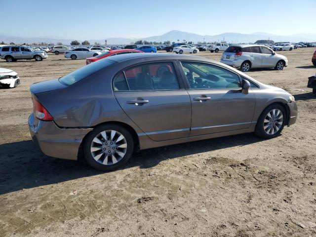 19XFA16989E028801 - 2009 HONDA CIVIC EXL GRAY photo 3