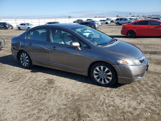 19XFA16989E028801 - 2009 HONDA CIVIC EXL GRAY photo 4