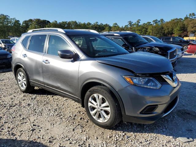 KNMAT2MT6FP583590 - 2015 NISSAN ROGUE S GRAY photo 4