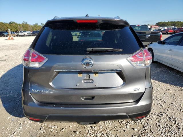 KNMAT2MT6FP583590 - 2015 NISSAN ROGUE S GRAY photo 6