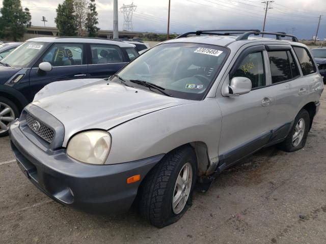 KM8SC73D42U275630 - 2002 HYUNDAI SANTAFE GLS GRAY photo 1