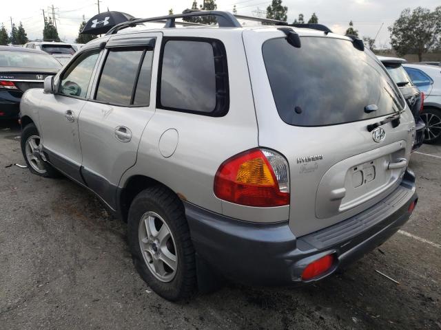 KM8SC73D42U275630 - 2002 HYUNDAI SANTAFE GLS GRAY photo 2