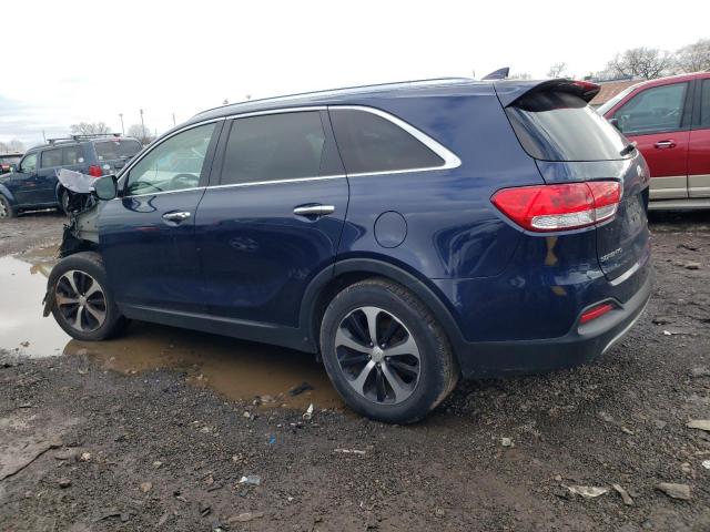 5XYPH4A1XGG156217 - 2016 KIA SORENTO EX BLUE photo 2