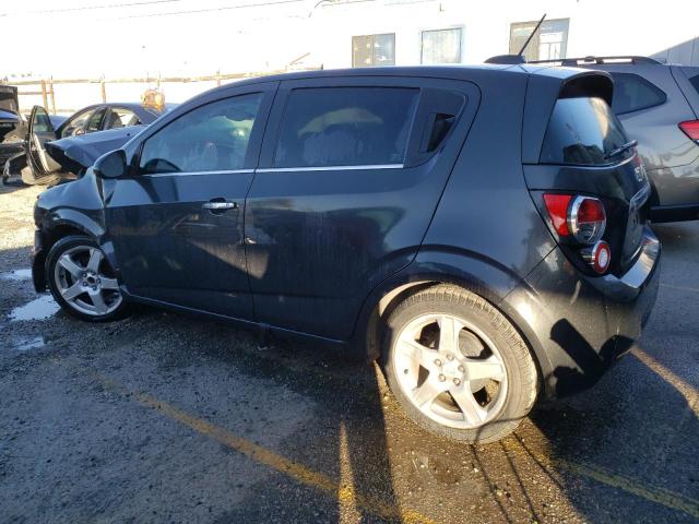 1G1JE6SB4F4112432 - 2015 CHEVROLET SONIC LTZ BLACK photo 2