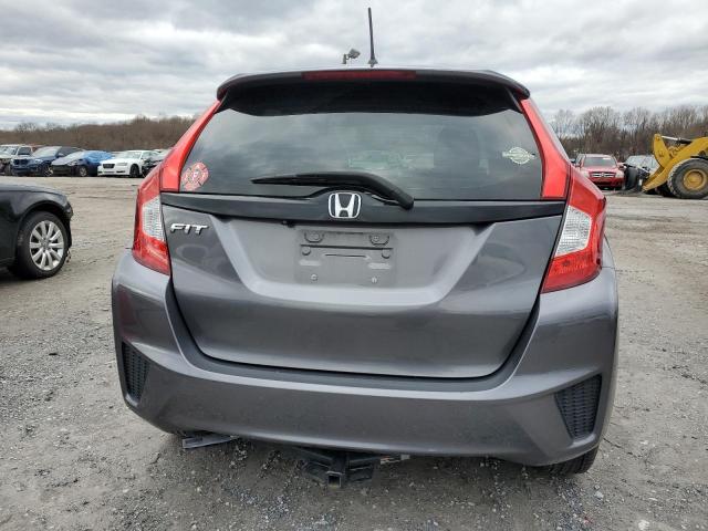 3HGGK5H52HM709674 - 2017 HONDA FIT LX GRAY photo 6