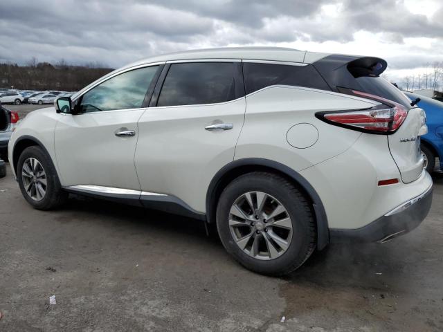 5N1AZ2MH1FN207011 - 2015 NISSAN MURANO S WHITE photo 2