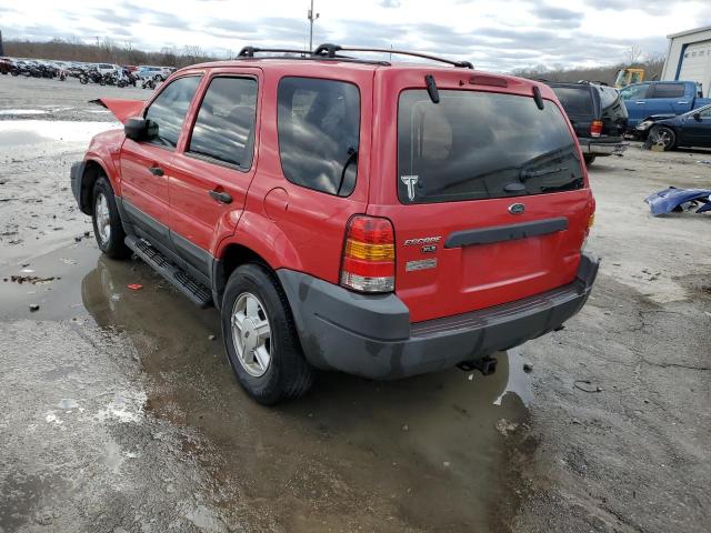 1FMYU01111KC23194 - 2001 FORD ESCAPE XLS RED photo 2