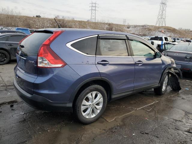 2HKRM4H58DH634832 - 2013 HONDA CR-V EX BLUE photo 3