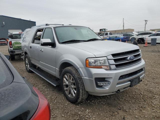 1FMJK2AT5HEA24436 - 2017 FORD EXPEDITION EL LIMITED SILVER photo 4