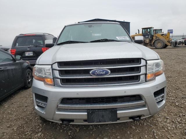 1FMJK2AT5HEA24436 - 2017 FORD EXPEDITION EL LIMITED SILVER photo 5