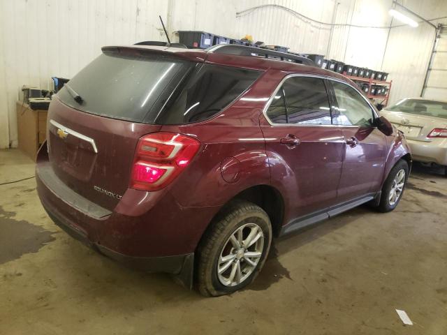 2GNFLFEK6G6351650 - 2016 CHEVROLET EQUINOX LT RED photo 3