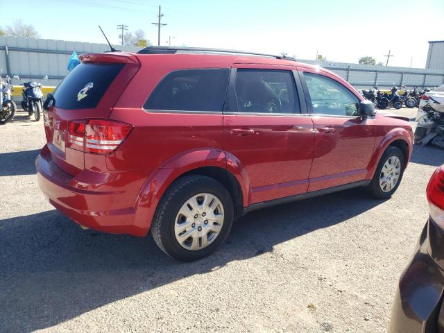 3C4PDCAB6HT507181 - 2017 DODGE JOURNEY SE RED photo 3