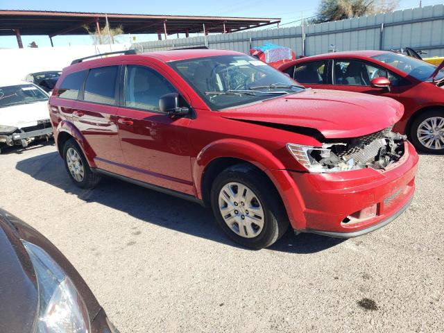 3C4PDCAB6HT507181 - 2017 DODGE JOURNEY SE RED photo 4