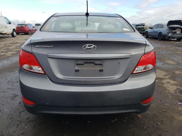 KMHCT4AEXHU297249 - 2017 HYUNDAI ACCENT SE GRAY photo 6