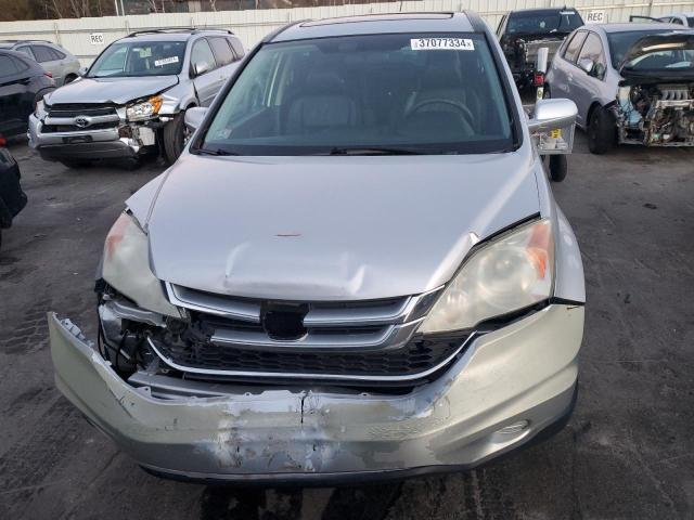 5J6RE4H76AL025223 - 2010 HONDA CR-V EXL SILVER photo 5