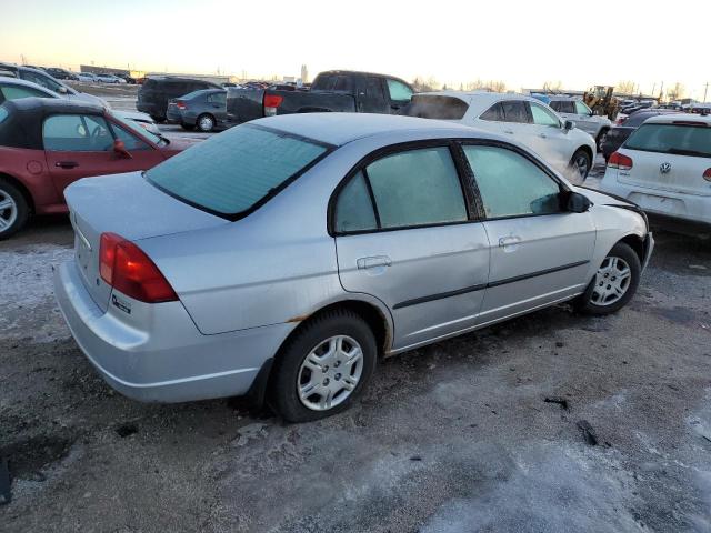 2HGES16452H936857 - 2002 HONDA CIVIC DX SILVER photo 3