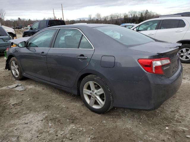 4T1BF1FK3CU013761 - 2012 TOYOTA CAMRY BASE GRAY photo 2