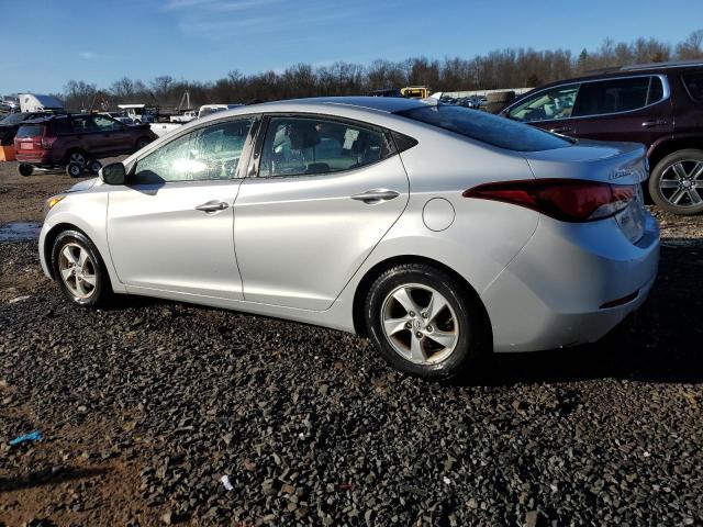 KMHDH4AE6EU039022 - 2014 HYUNDAI ELANTRA SE SILVER photo 2