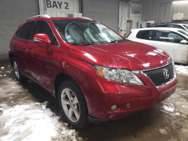 2T2BK1BA6BC108478 - 2011 LEXUS RX 350 RED photo 4