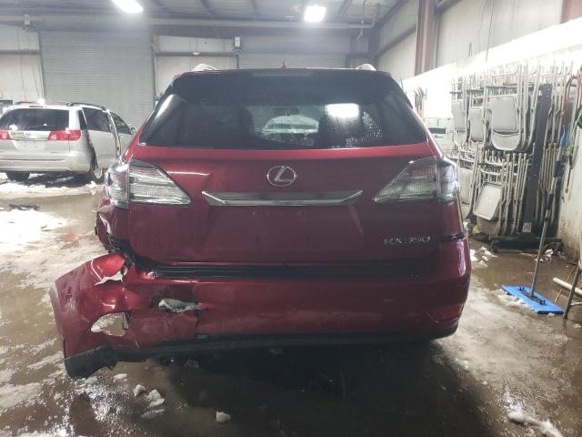 2T2BK1BA6BC108478 - 2011 LEXUS RX 350 RED photo 6