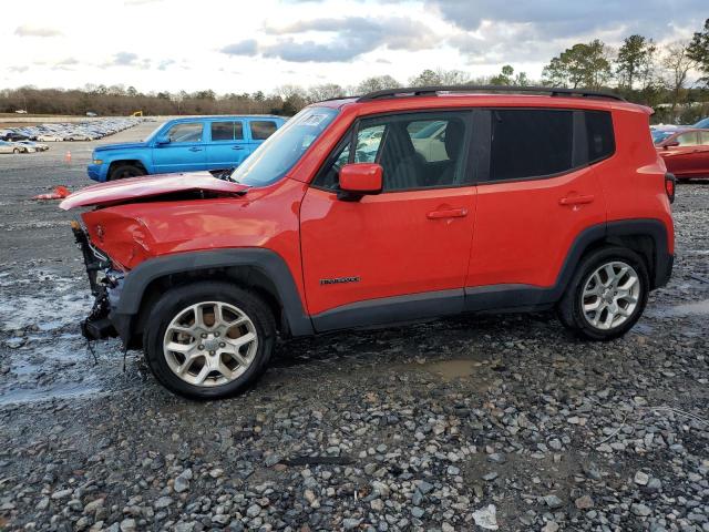 ZACCJABT7GPE30054 - 2016 JEEP RENEGADE LATITUDE RED photo 1