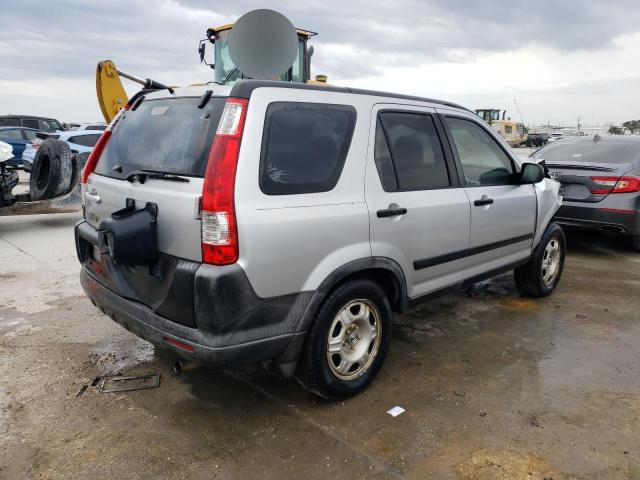 JHLRD68575C000424 - 2005 HONDA CR-V LX SILVER photo 3