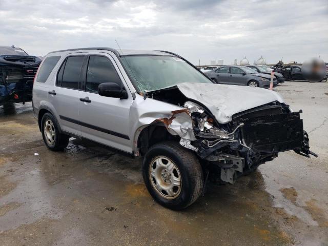 JHLRD68575C000424 - 2005 HONDA CR-V LX SILVER photo 4