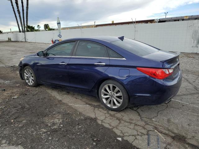 5NPEC4AC6DH736236 - 2013 HYUNDAI SONATA SE BLUE photo 2