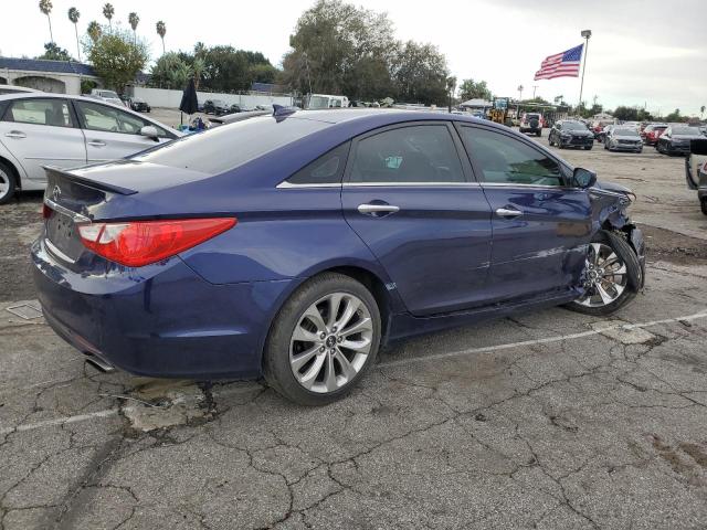 5NPEC4AC6DH736236 - 2013 HYUNDAI SONATA SE BLUE photo 3