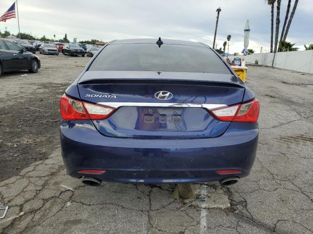 5NPEC4AC6DH736236 - 2013 HYUNDAI SONATA SE BLUE photo 6