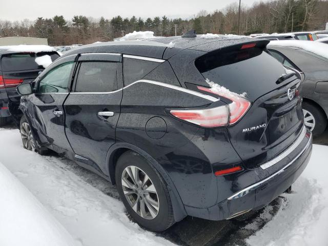 5N1AZ2MH0JN160398 - 2018 NISSAN MURANO S BLACK photo 2