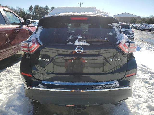 5N1AZ2MH0JN160398 - 2018 NISSAN MURANO S BLACK photo 6